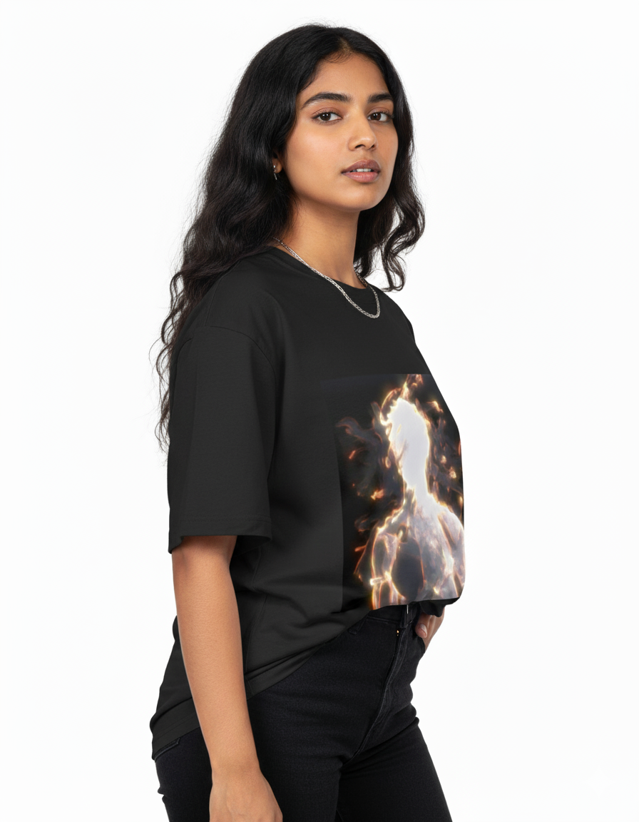 Unisex Oversized Standard T-Shirt(aura)